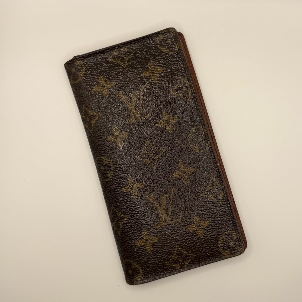 Louis Vuitton Monogram Brazza Long Wallet